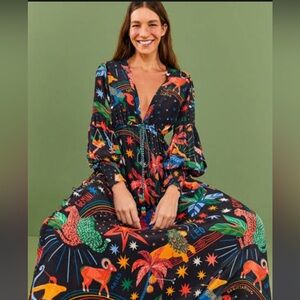 FARM Rio Zodiac Maxi Dress